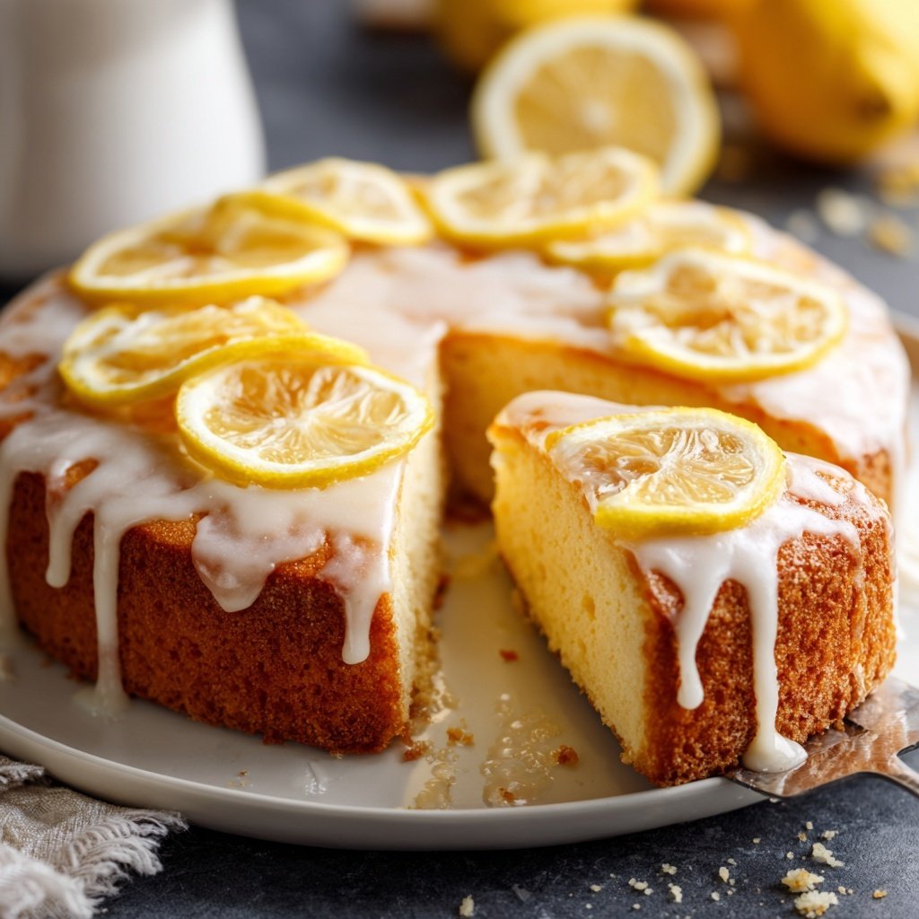 Käsekuchen mit Zitronenboden