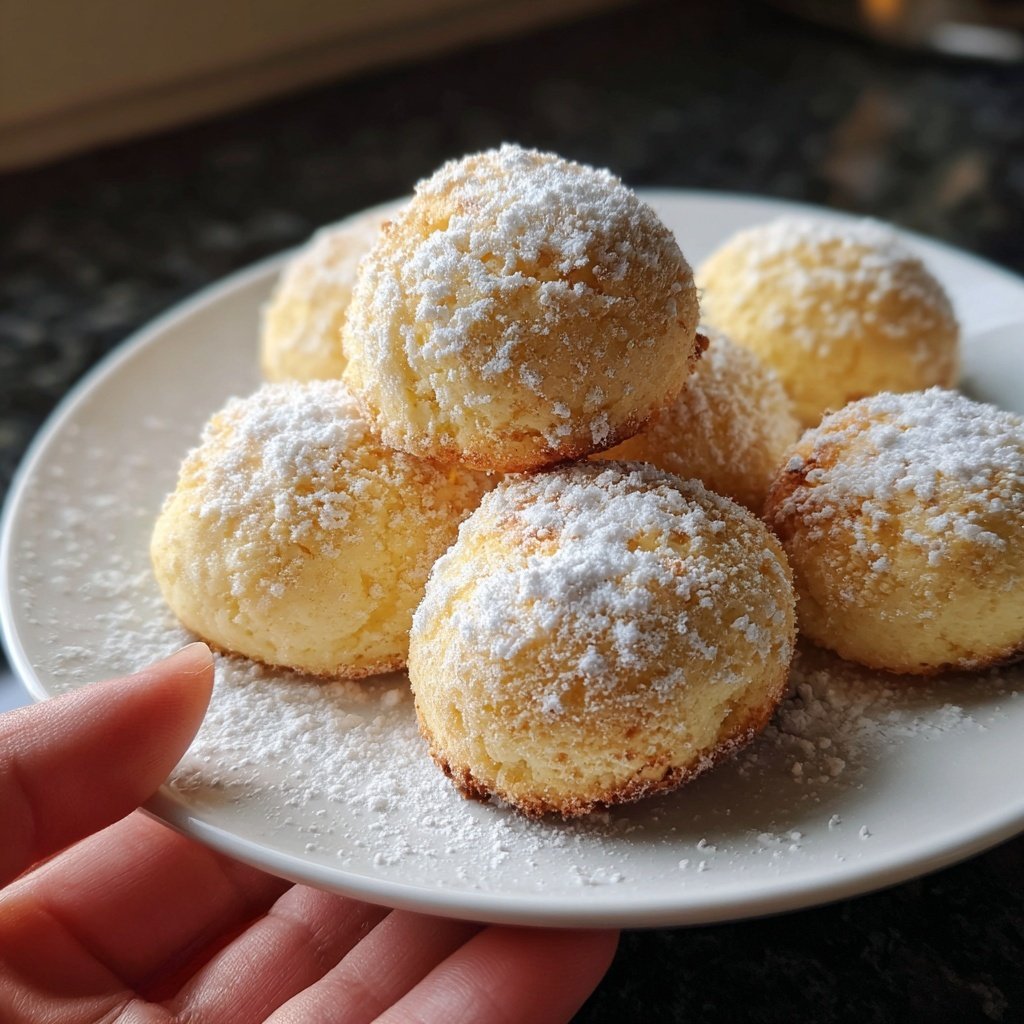 Quarkbällchen aus dem Airfryer ohne Zucker