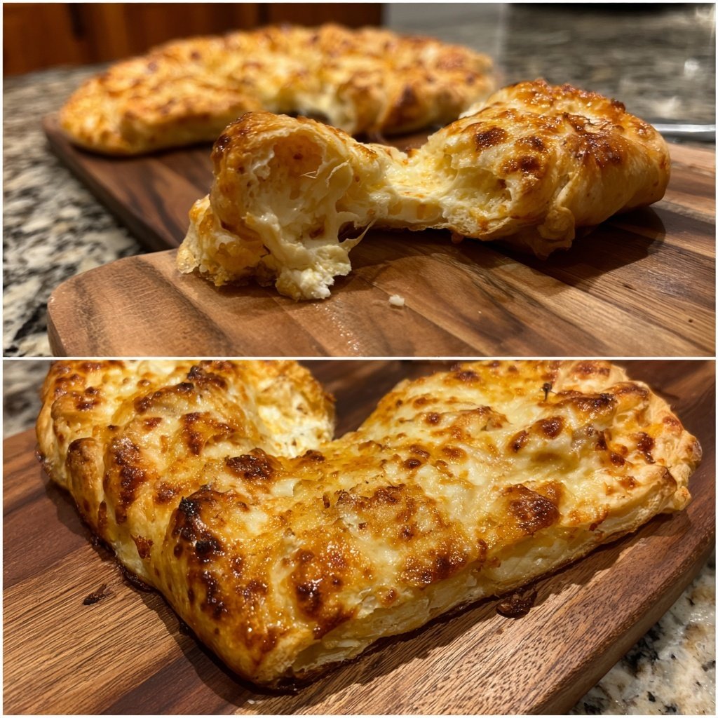 Blätterteig-Herzen mit Ziegenkäse