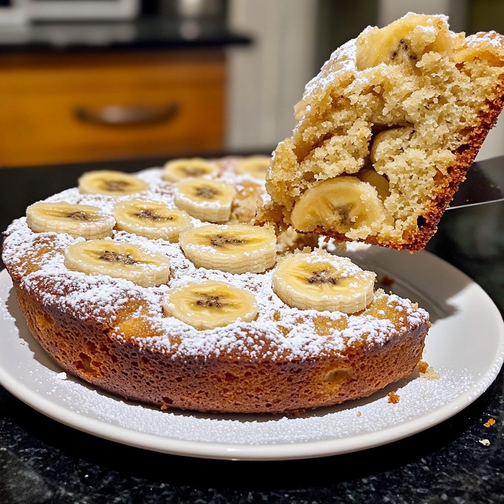Bananenkuchen mit Zimt