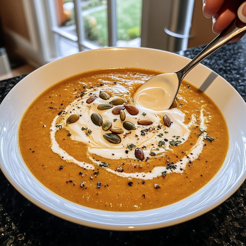 Kürbissuppe klassisch deutsch