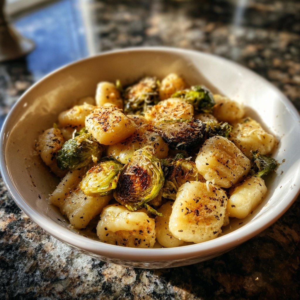 Gnocchi mit Rosenkohl