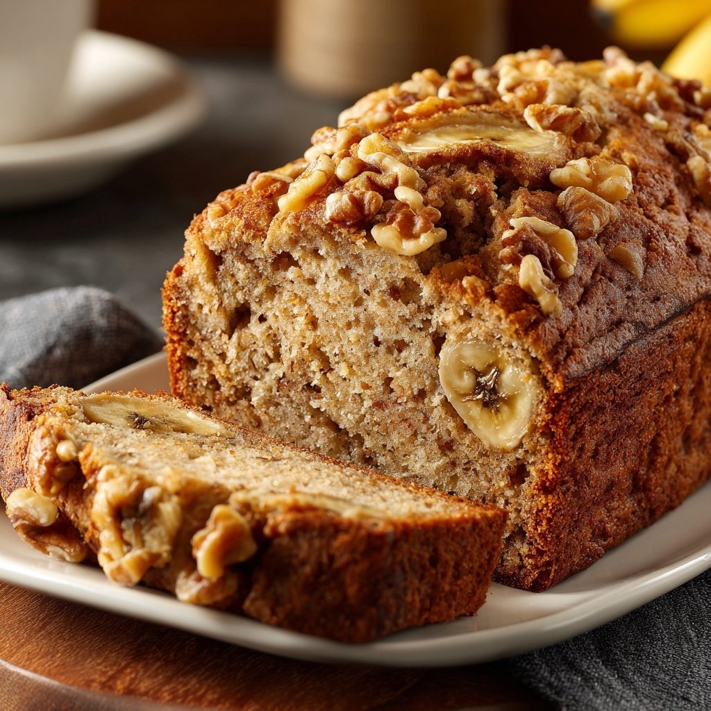 Saftiges Bananenbrot
