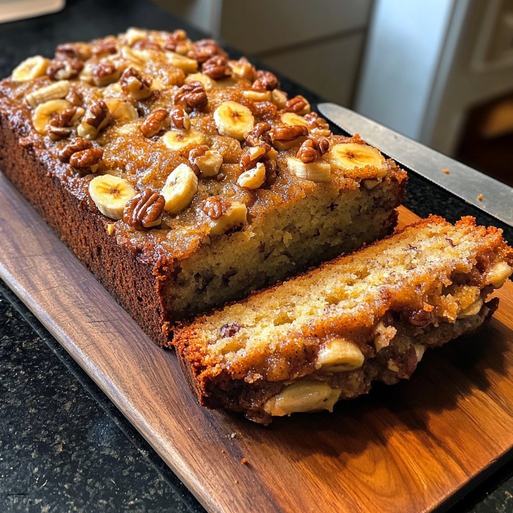 Klassisches Bananenbrot