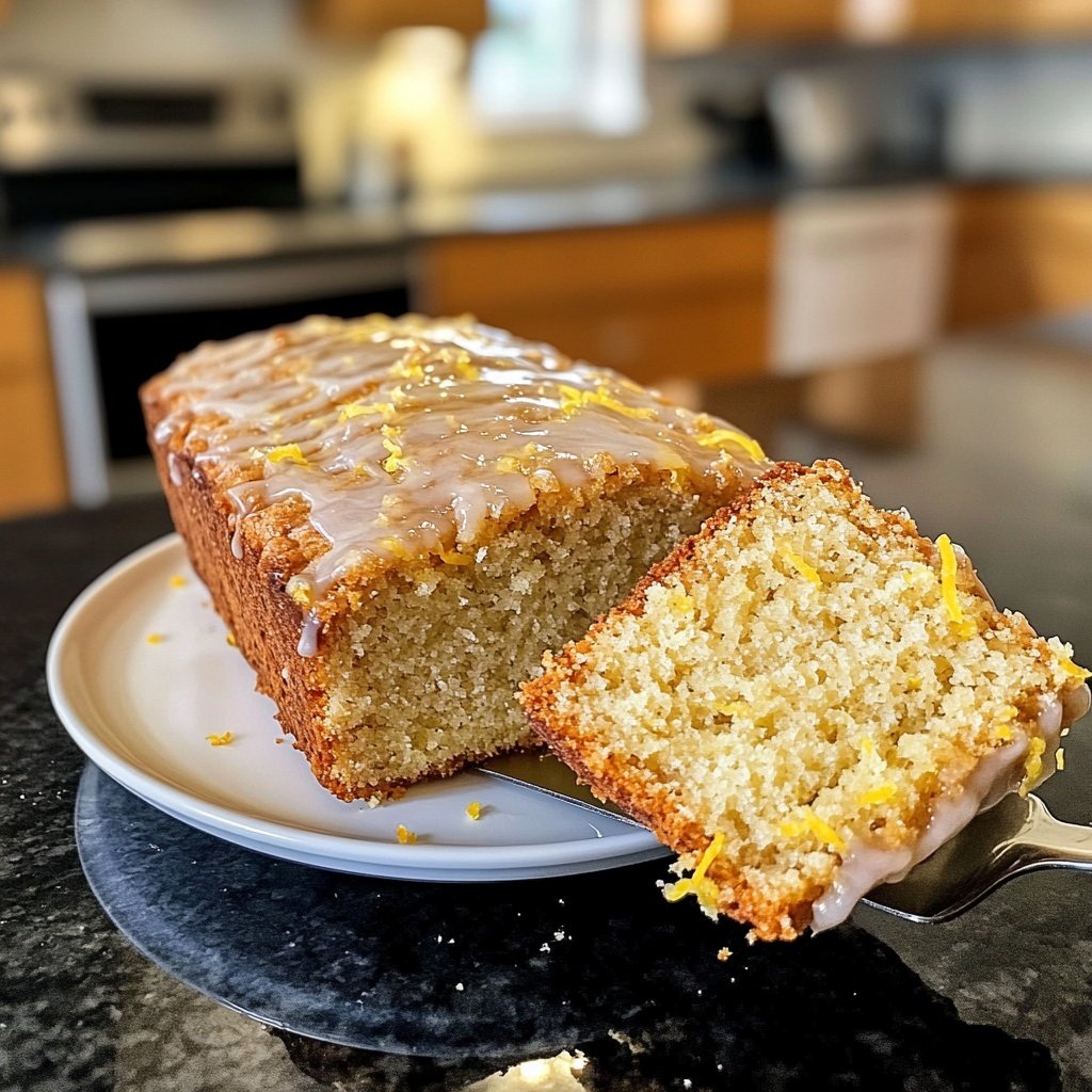 Zitronenkuchen für Gäste